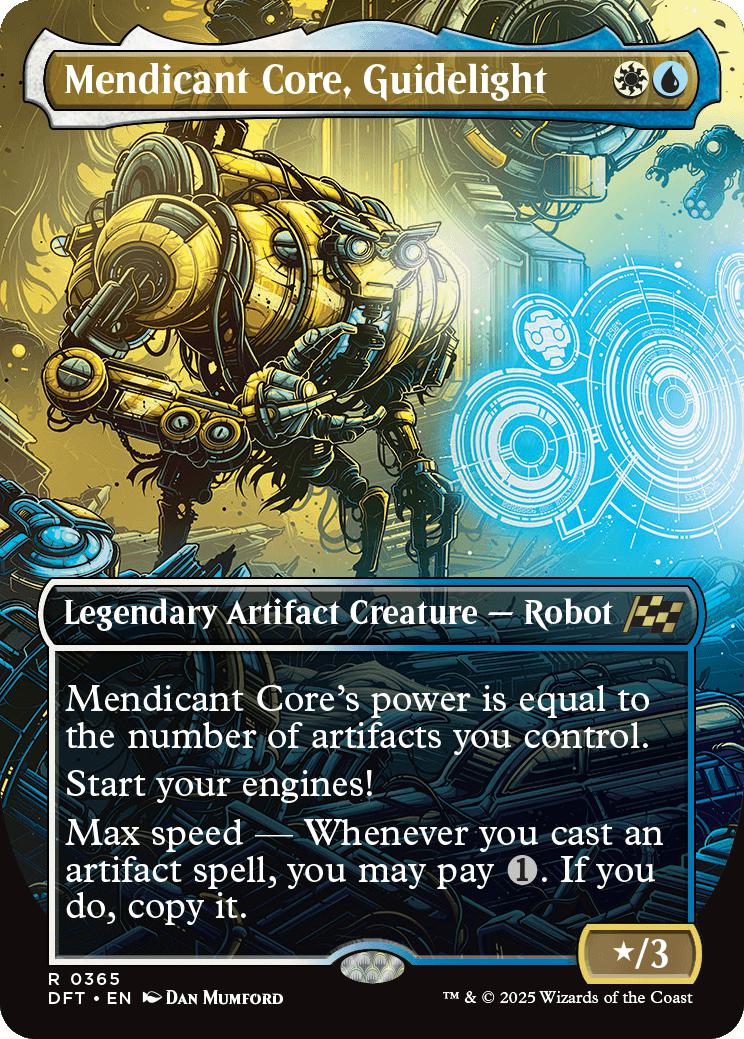 Mendicant Core, Guidelight [365] [Borderless] [Aetherdrift] [Non-Foil]
