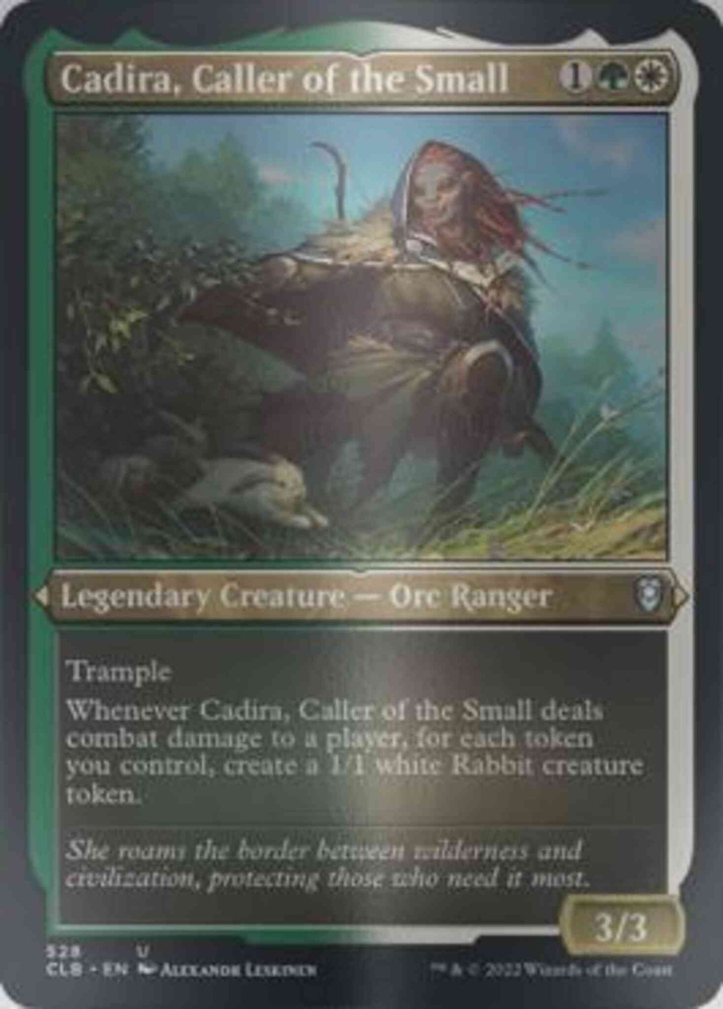 Cadira, Caller of the Small [528] [Commander Legends: Battle for Baldur's Gate] [Etched Foil]