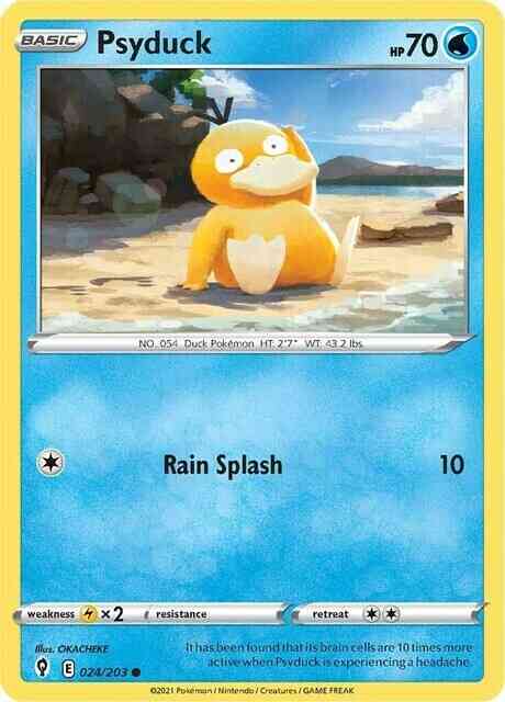 Psyduck - 024/203 - Common [swsh7-024] [Non-Holo]