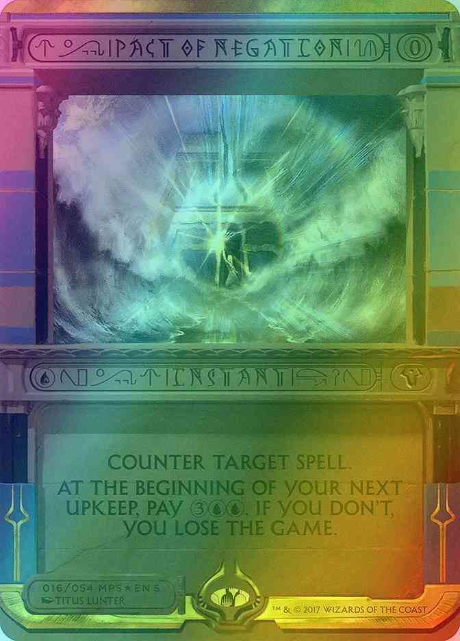 Pact of Negation [16] [Masterpiece Series] [Amonkhet Invocations] [Foil]