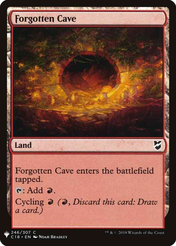 Forgotten Cave [C18-246] [The List] [Non-Foil]