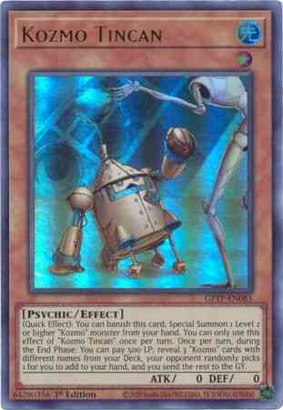 Kozmo Tincan - GFTP-EN085 - Ultra Rare - 1st Edition