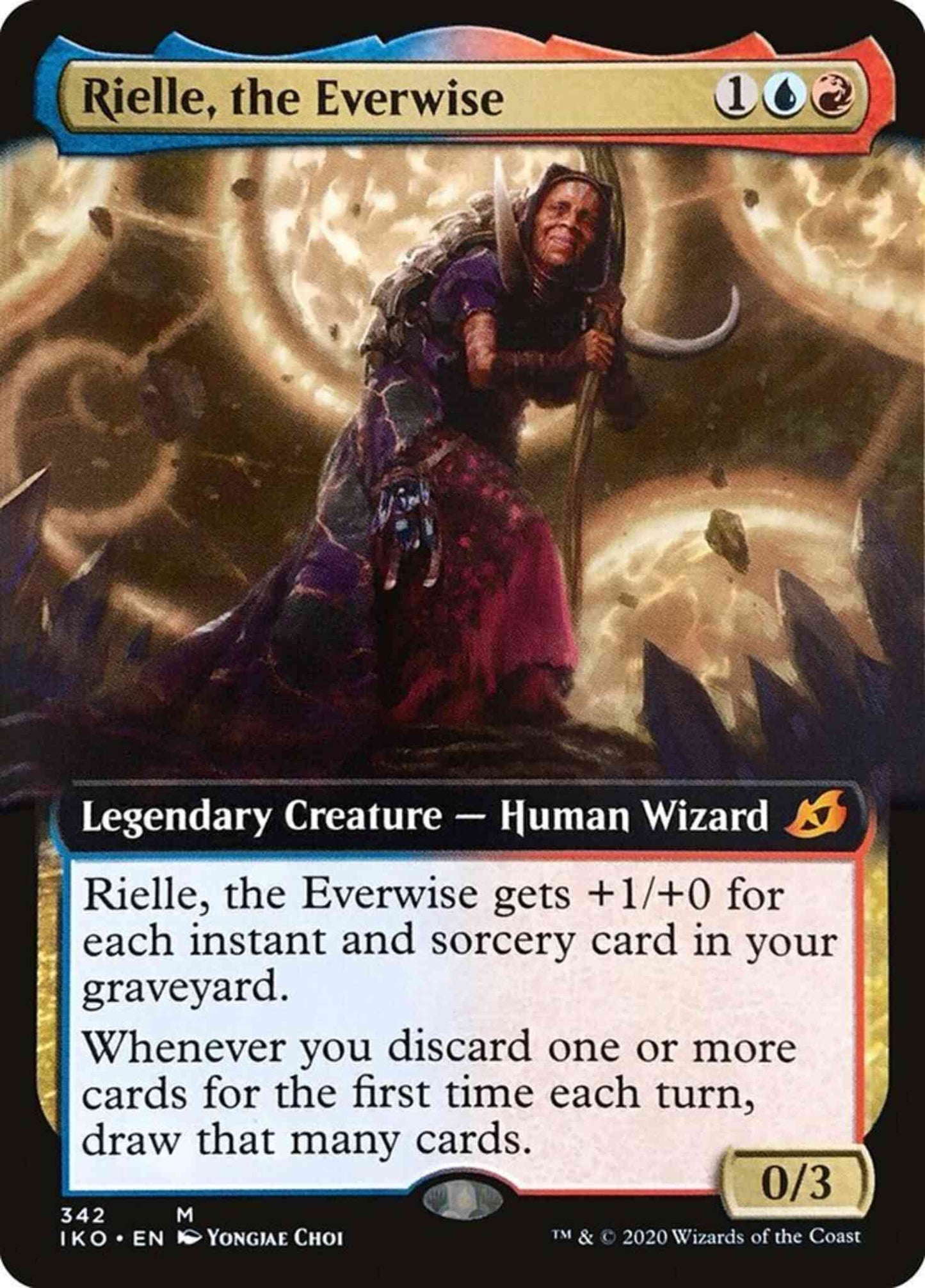 Rielle, the Everwise [342] [Extended Art] [Ikoria: Lair of Behemoths] [Non-Foil]