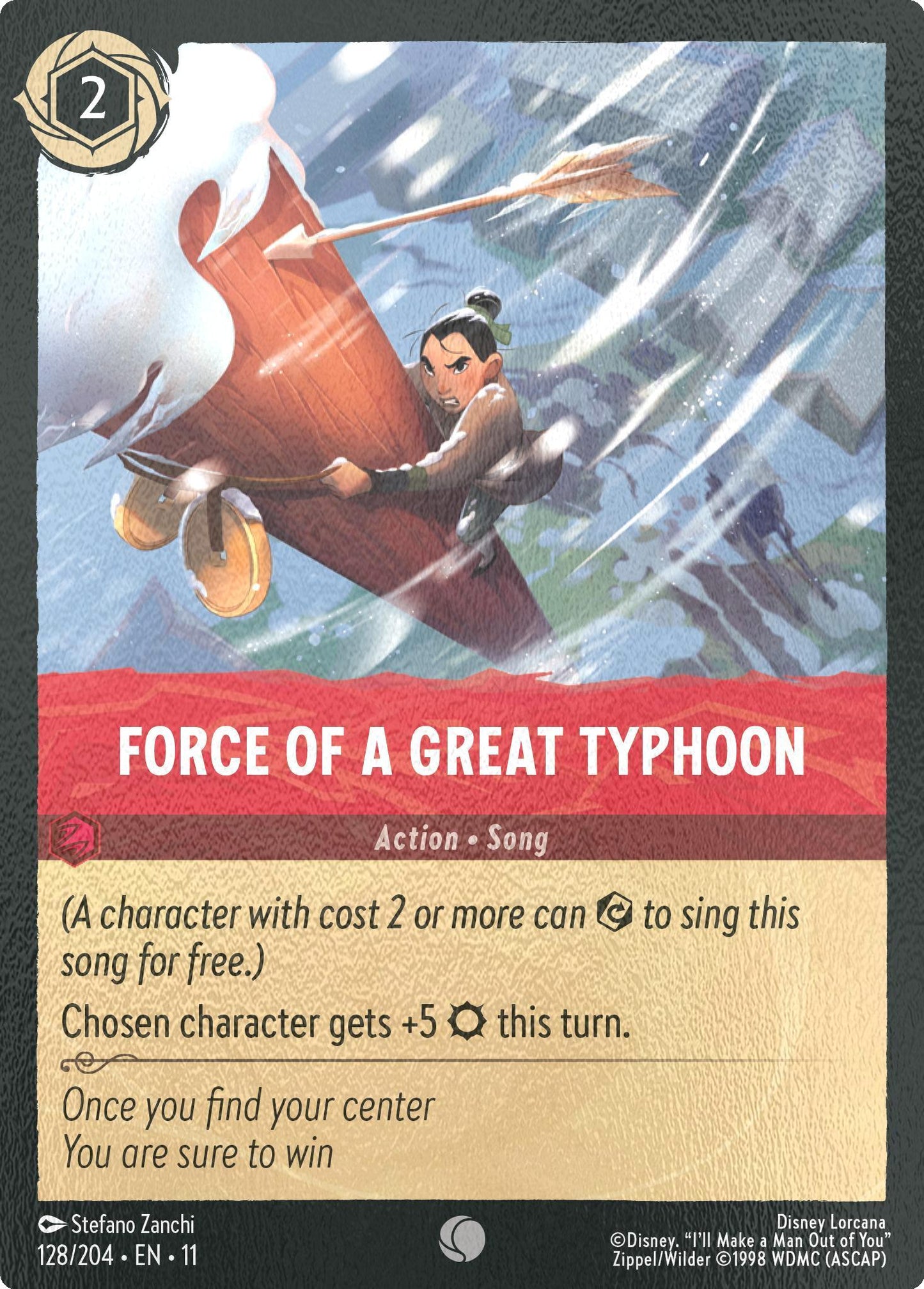 Force of a Great Typhoon - 128/204 [Winterspell] [Cold Foil]