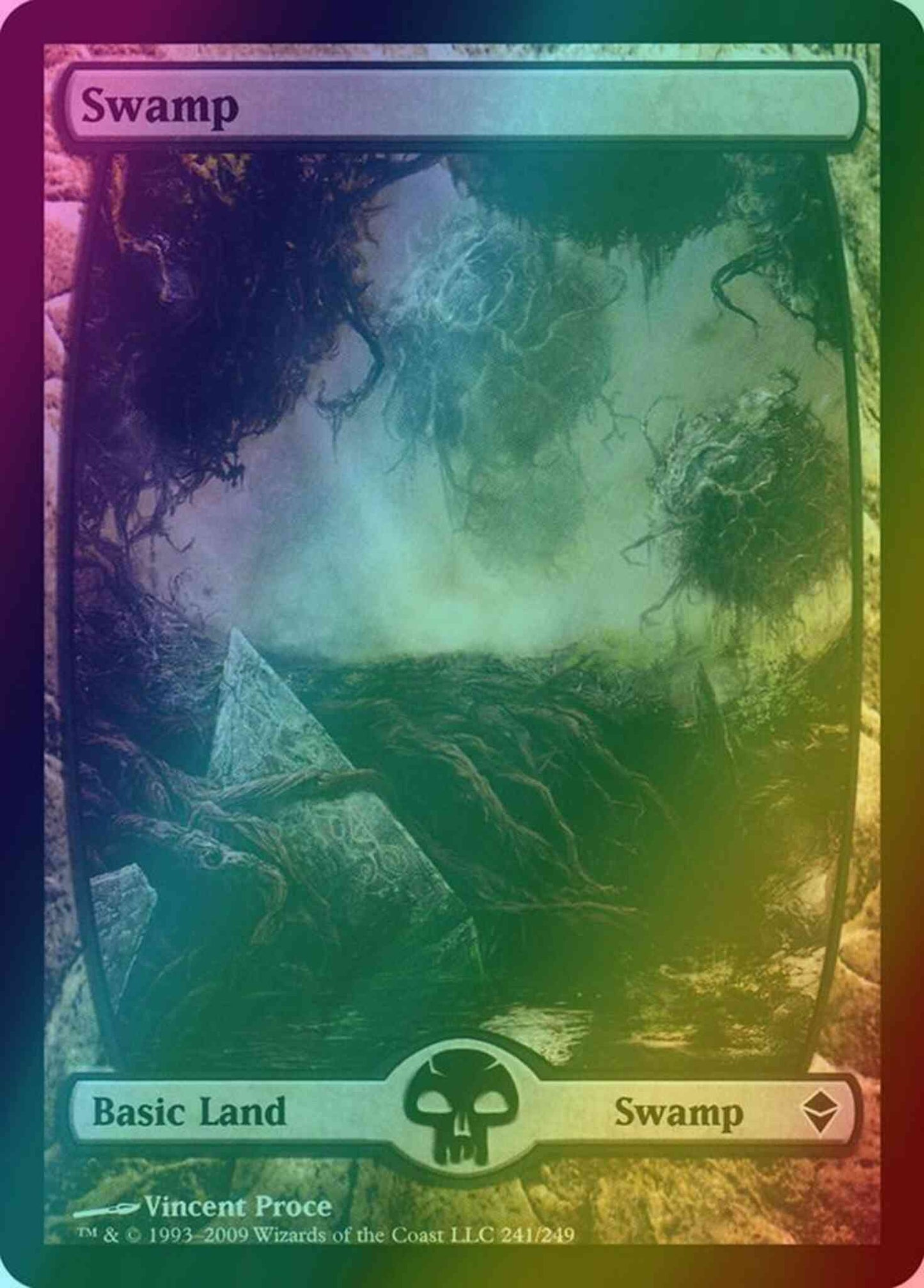 Swamp [241] [Full Art] [Zendikar] [Foil]