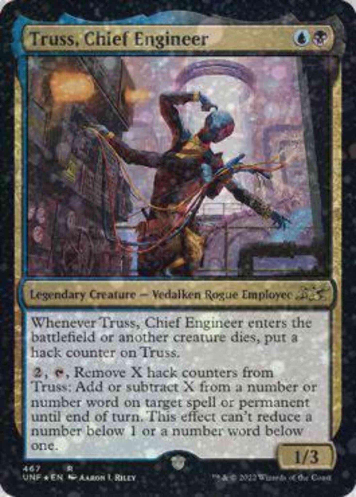 Truss, Chief Engineer [467] [Unfinity] [Galaxy Foil]