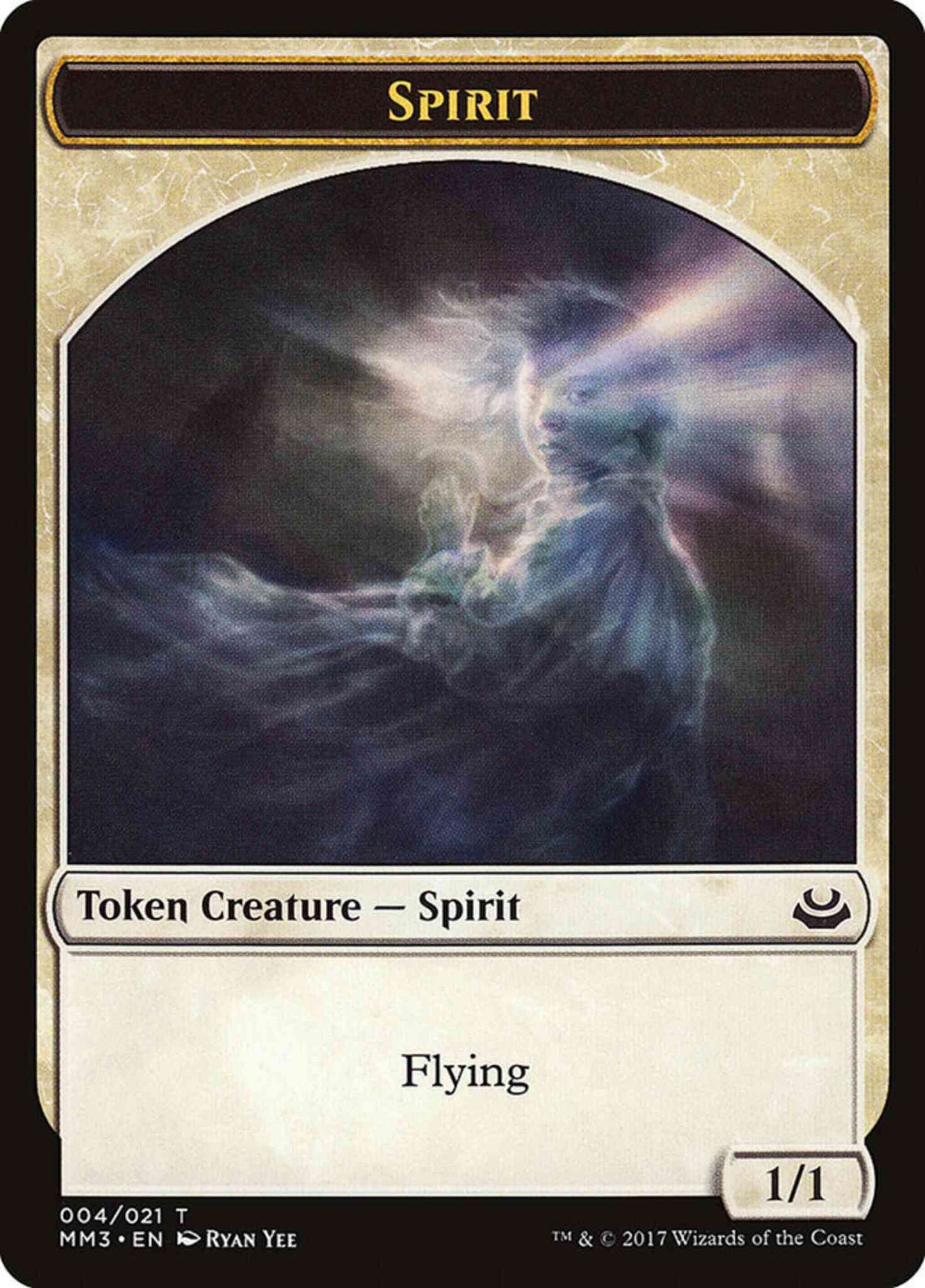 Spirit Token [04] [Modern Masters 2017 Tokens] [Non-Foil]
