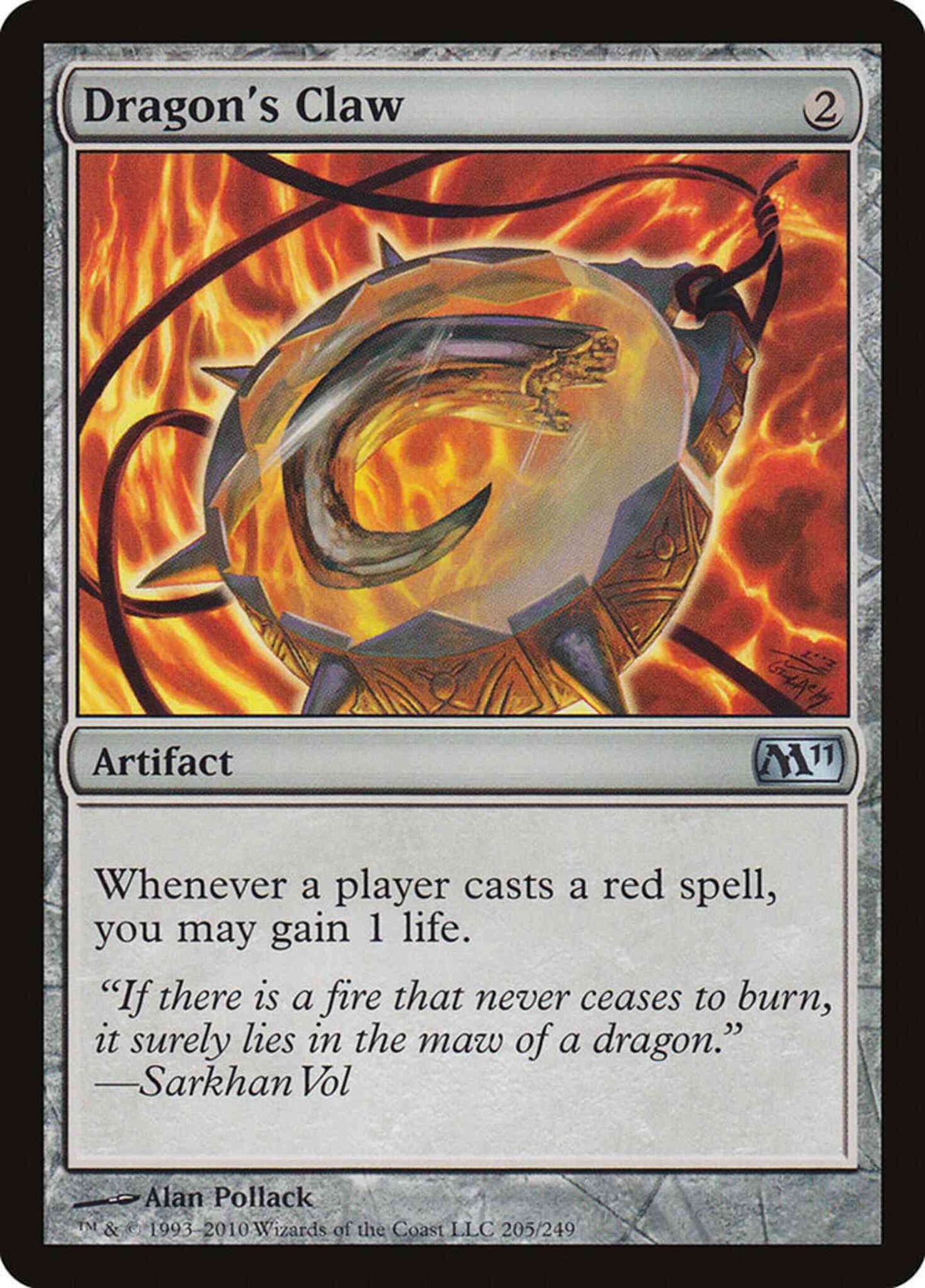 Dragon's Claw [205] [Magic 2011] [Non-Foil]