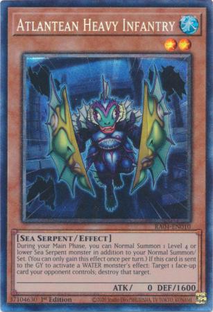 Atlantean Heavy Infantry - RA04-EN010 - Collector's Rare - 1st Edition