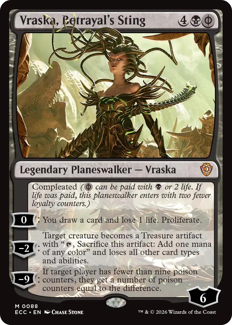 Vraska, Betrayal's Sting [88] [Lorwyn Eclipsed: Commander] [Non-Foil]