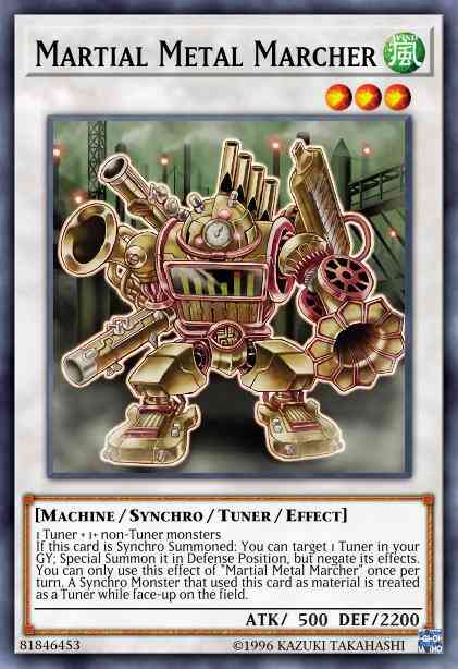 Martial Metal Marcher - MAGO-EN030 - Premium Gold Rare - 1st Edition