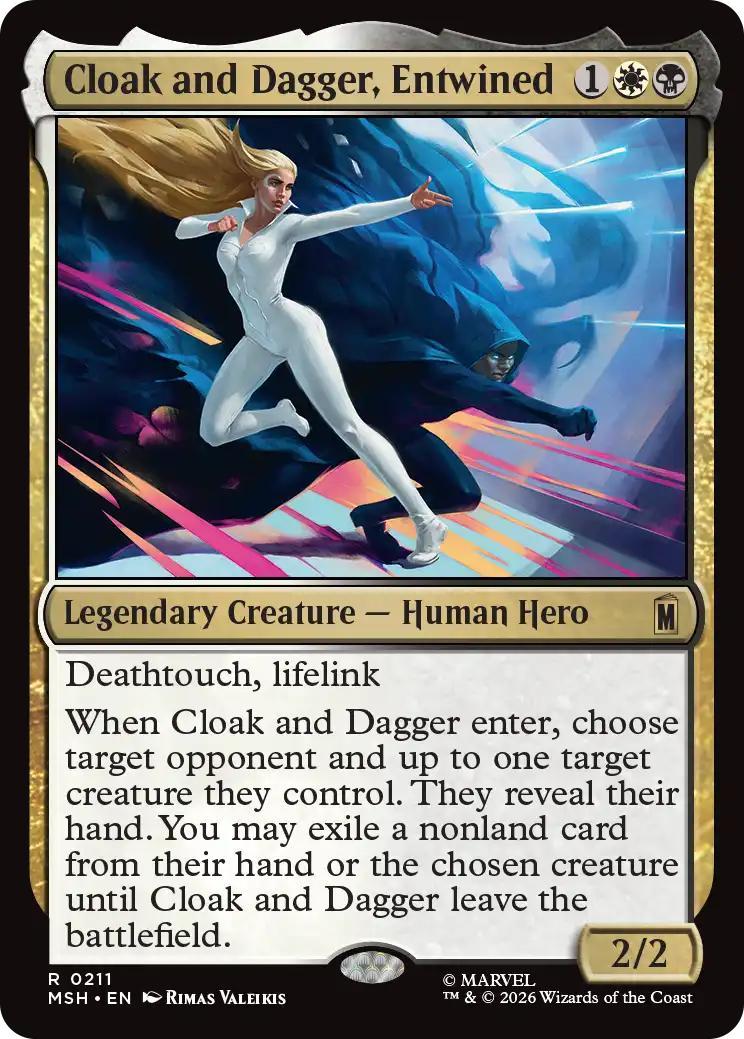 Cloak and Dagger, Entwined [211] [Marvel Super Heroes] [Non-Foil]