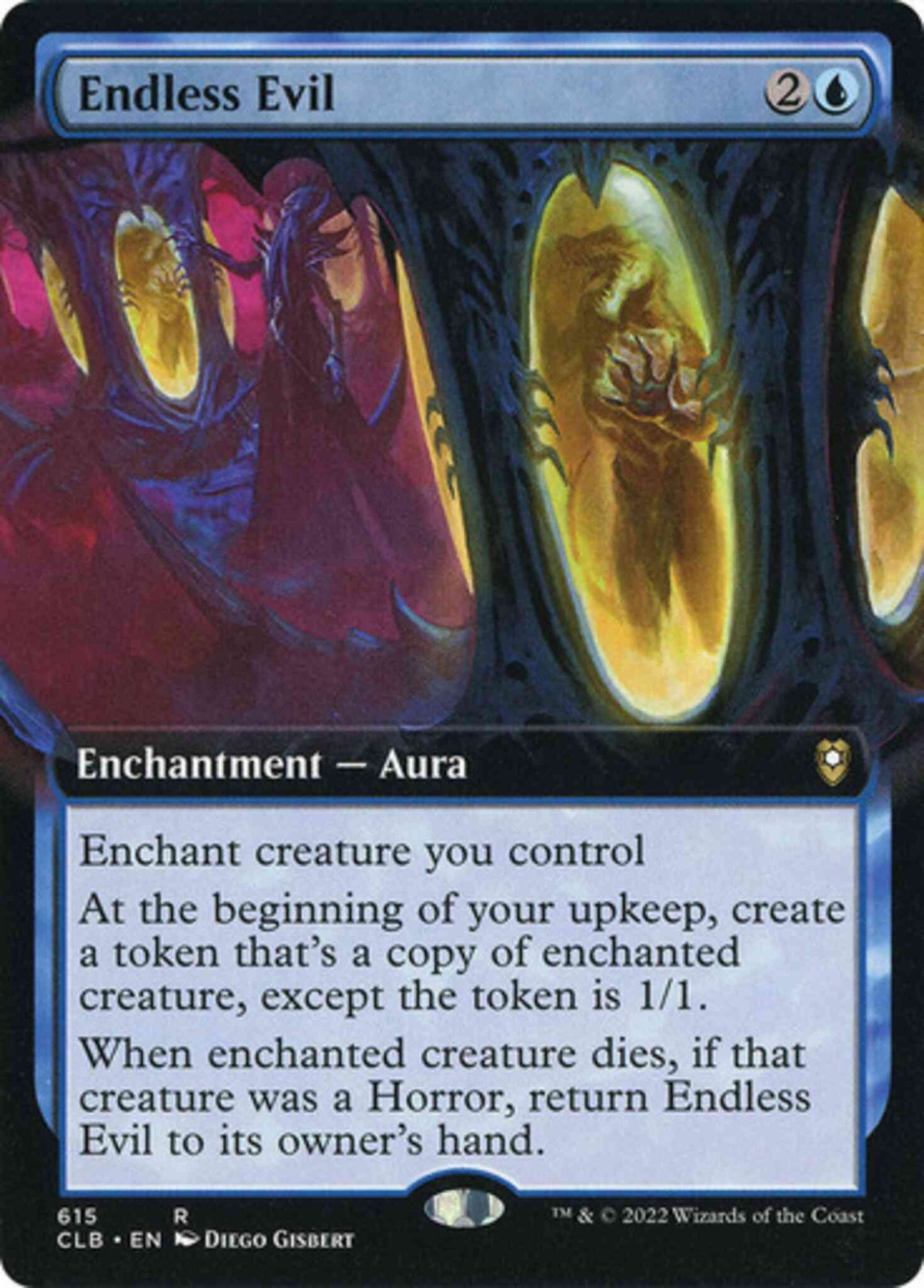 Endless Evil [615] [Extended Art] [Commander Legends: Battle for Baldur's Gate] [Non-Foil]