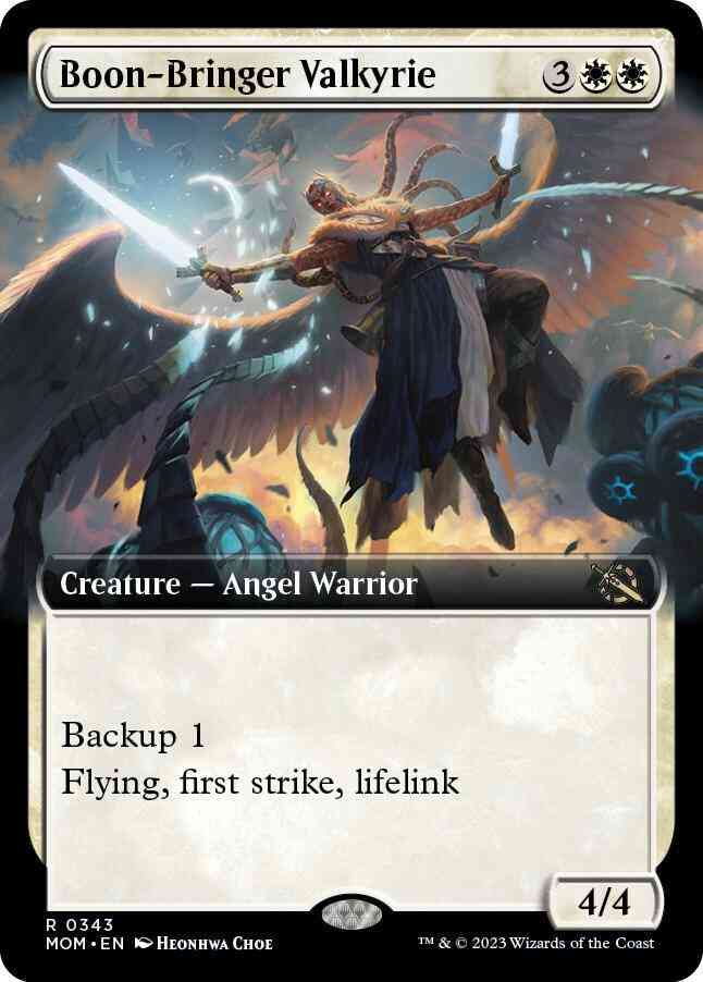 Boon-Bringer Valkyrie [343] [Extended Art] [March of the Machine] [Non-Foil]