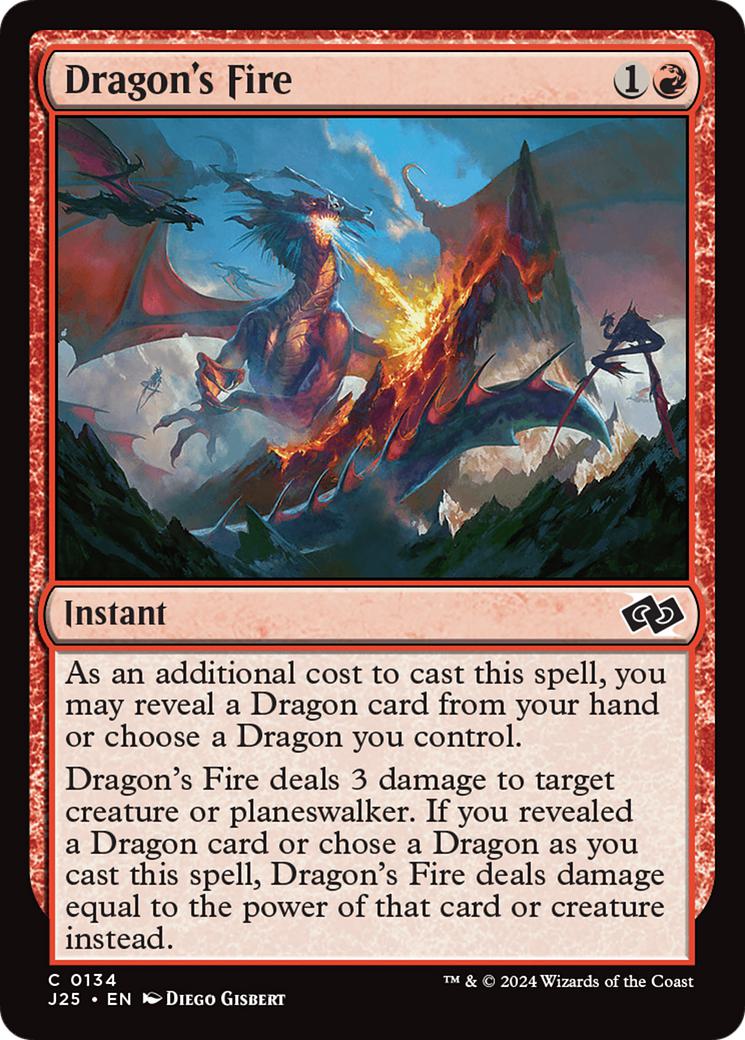 Dragon's Fire [134] [Foundations: Jumpstart] [Non-Foil]