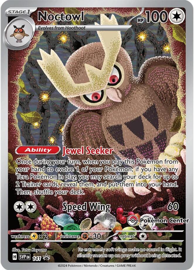 Noctowl - 141 - Promo [Pokémon Center Exclusive] [svpmsp-141] [Ultra]