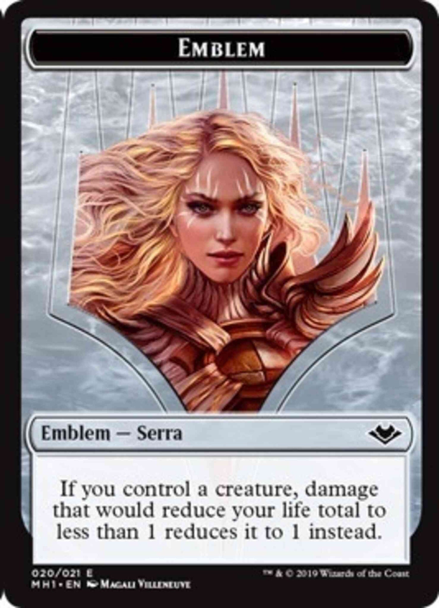 Illusion Token (05) // Serra the Benevolent Emblem (20) [Modern Horizons Tokens] [Non-Foil]