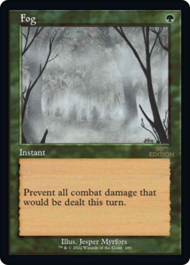 Fog [486] [Retro Frame] [30th Anniversary Edition] [Non-Foil]