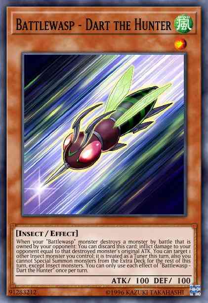 Battlewasp - Dart the Hunter - BLHR-EN032 - Ultra Rare - 1st Edition