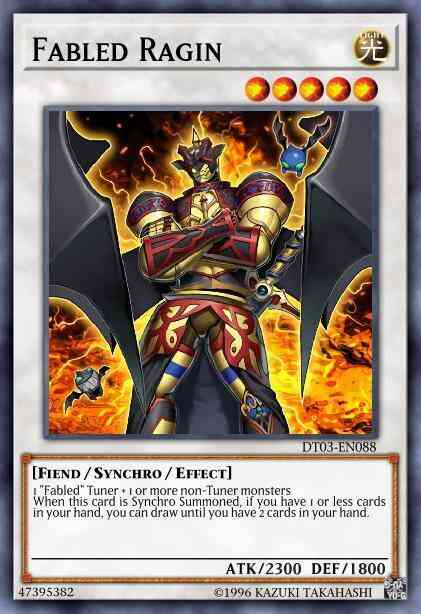 Fabled Ragin - HA03-EN058 - Secret Rare - Unlimited