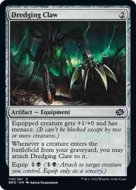 Dredging Claw [119] [The Brothers' War] [Non-Foil]