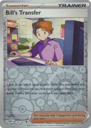 Bill's Transfer - 156/165 - Uncommon [sv035-156] [Reverse Holo]