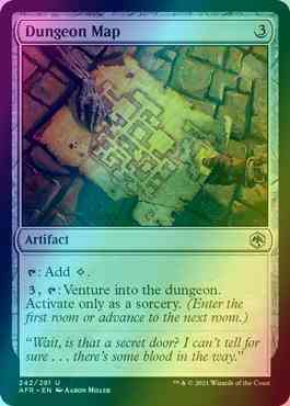 Dungeon Map [242] [Adventures in the Forgotten Realms] [Foil]