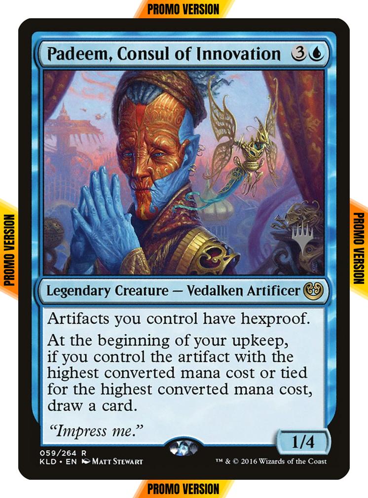 Padeem, Consul of Innovation [Promo Pack] [59p] [Kaladesh Promos] [Non-Foil]