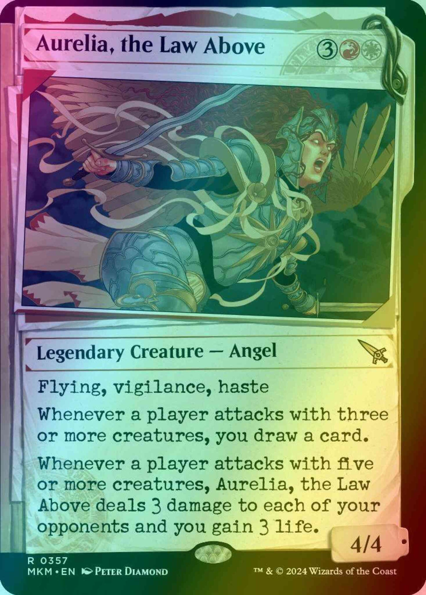 Aurelia, the Law Above [357] [Dossier Showcase] [Murders at Karlov Manor] [Foil]