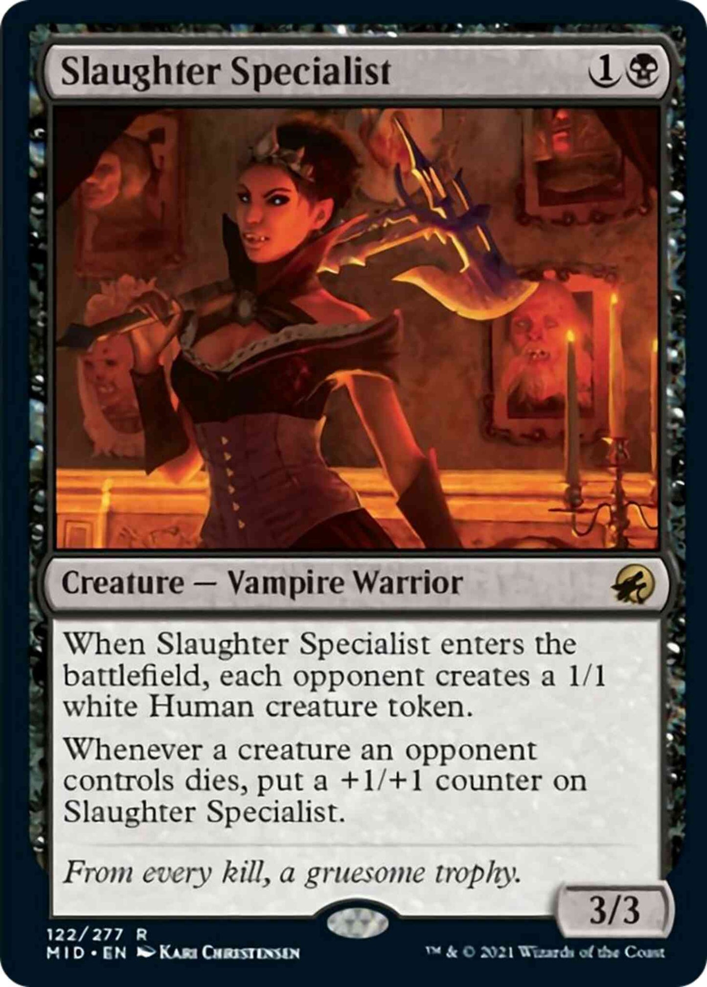 Slaughter Specialist [122] [Innistrad: Midnight Hunt] [Non-Foil]