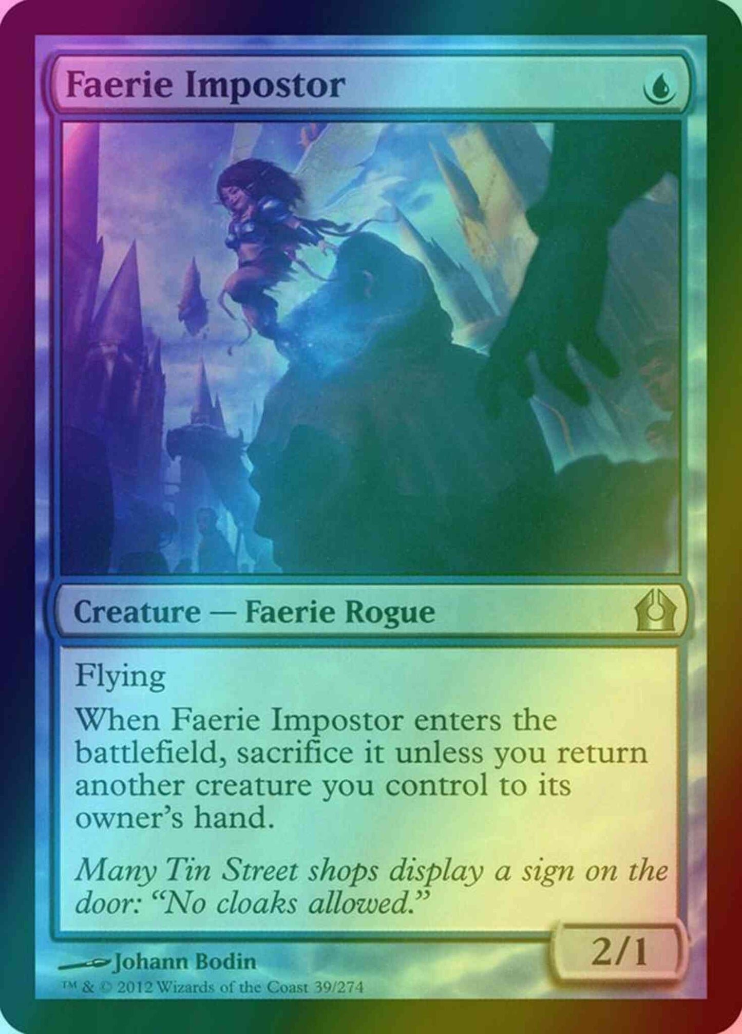 Faerie Impostor [39] [Return To Ravnica] [Foil]