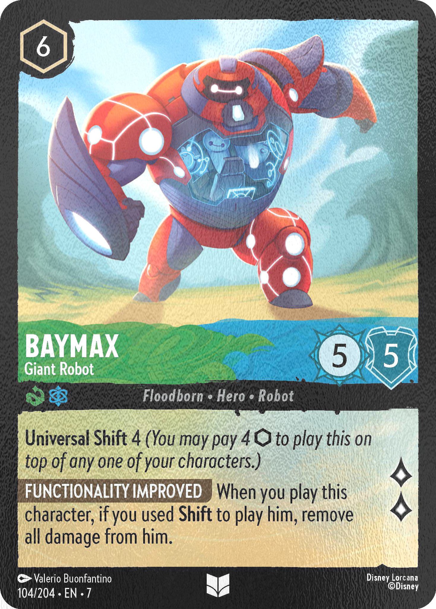 Baymax - Giant Robot - 104/204 [Archazia's Island] [Cold Foil]