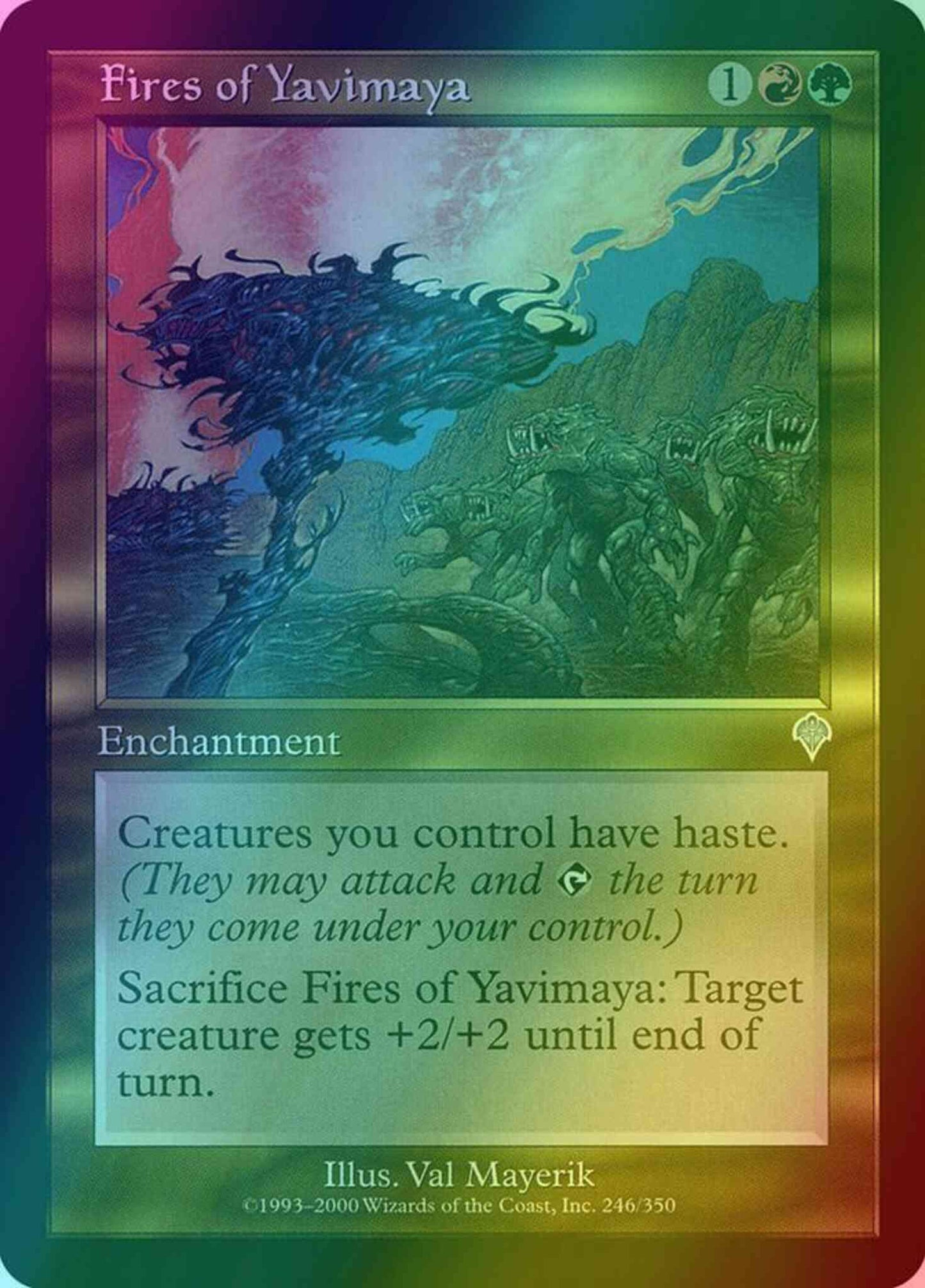 Fires of Yavimaya [246] [Invasion] [Foil]