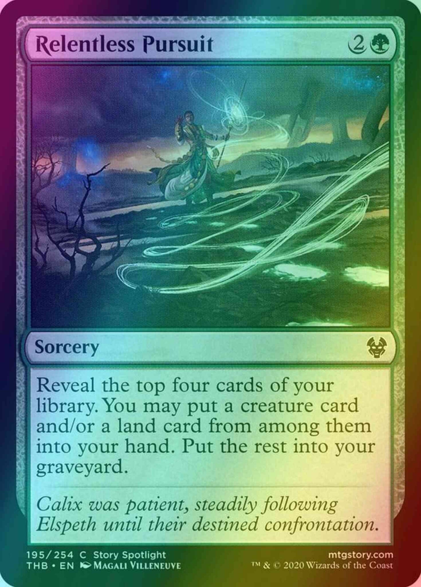 Relentless Pursuit [195] [Theros Beyond Death] [Foil]