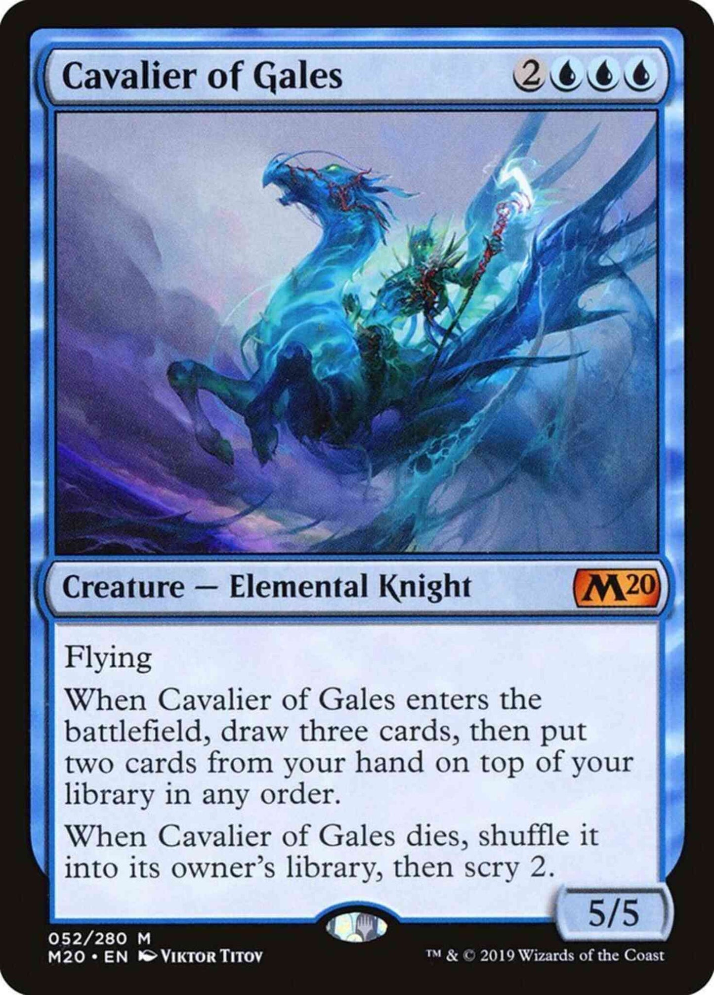 Cavalier of Gales [52] [Core Set 2020] [Non-Foil]