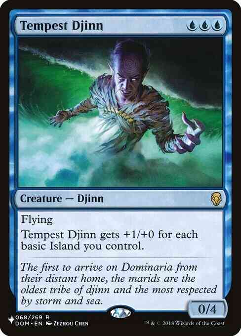 Tempest Djinn [DOM-68] [The List] [Non-Foil]