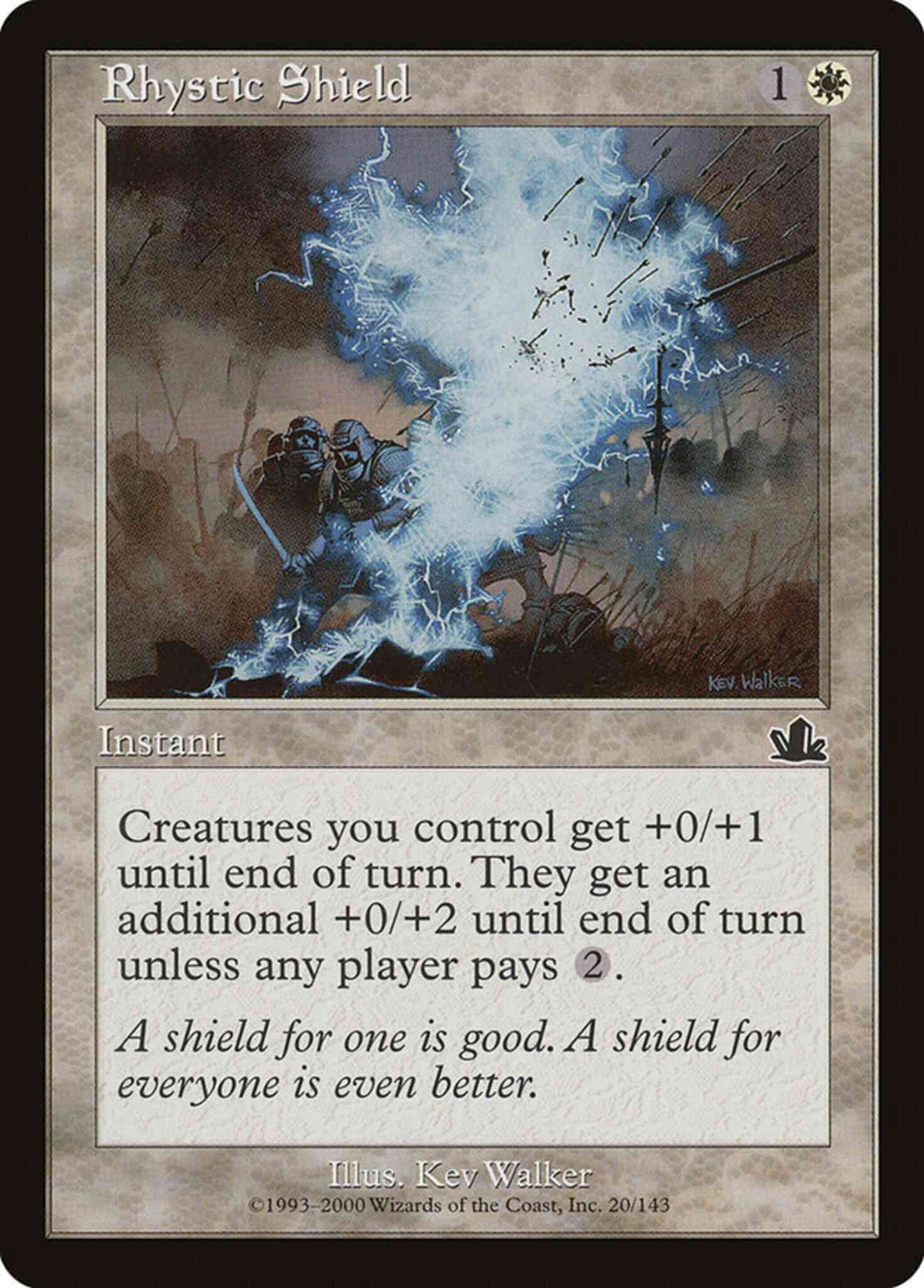 Rhystic Shield [20] [Prophecy] [Non-Foil]