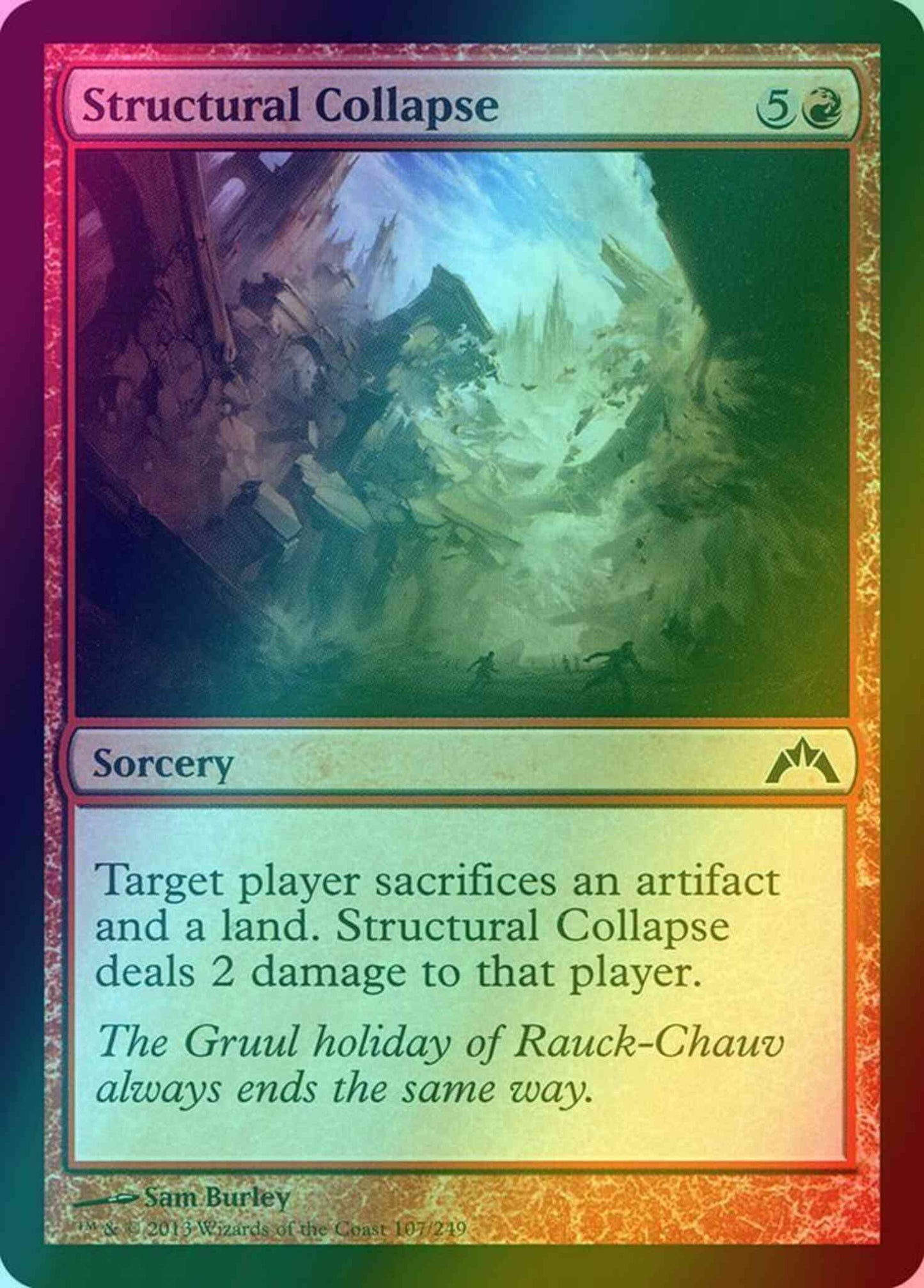 Structural Collapse [107] [Gatecrash] [Foil]