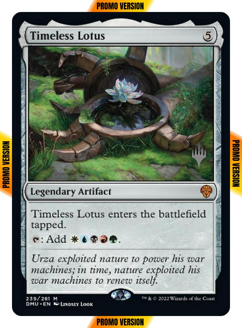 Timeless Lotus [239p] [Promo Pack] [Dominaria United: Promos] [Non-Foil]