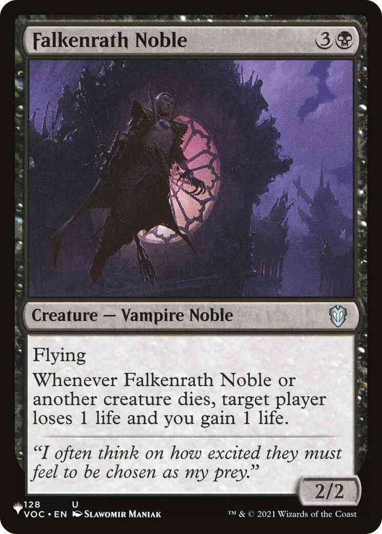 Falkenrath Noble [VOC-128] [The List] [Non-Foil]
