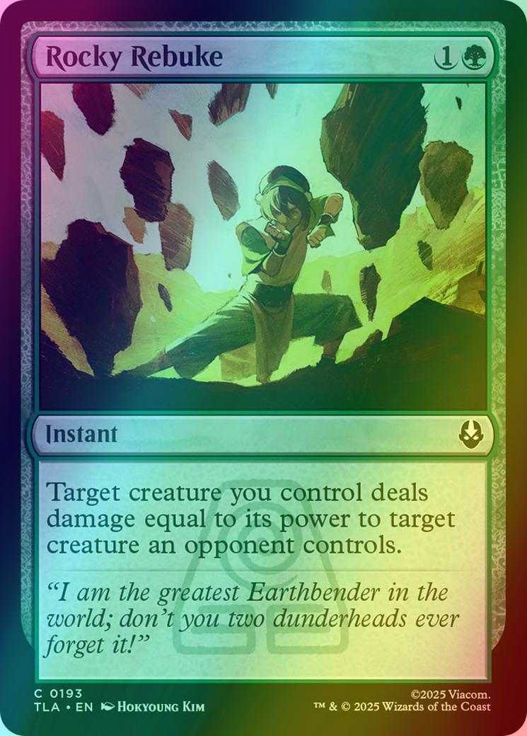 Rocky Rebuke [193] [Avatar: The Last Airbender] [Foil]