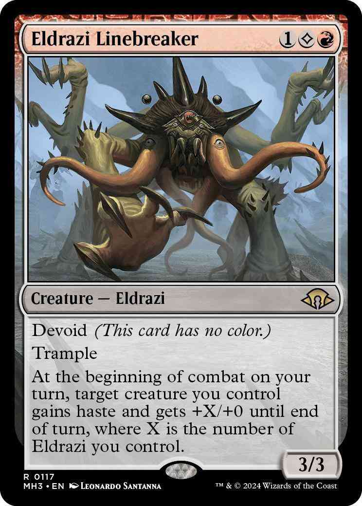 Eldrazi Linebreaker [117] [Modern Horizons 3] [Non-Foil]