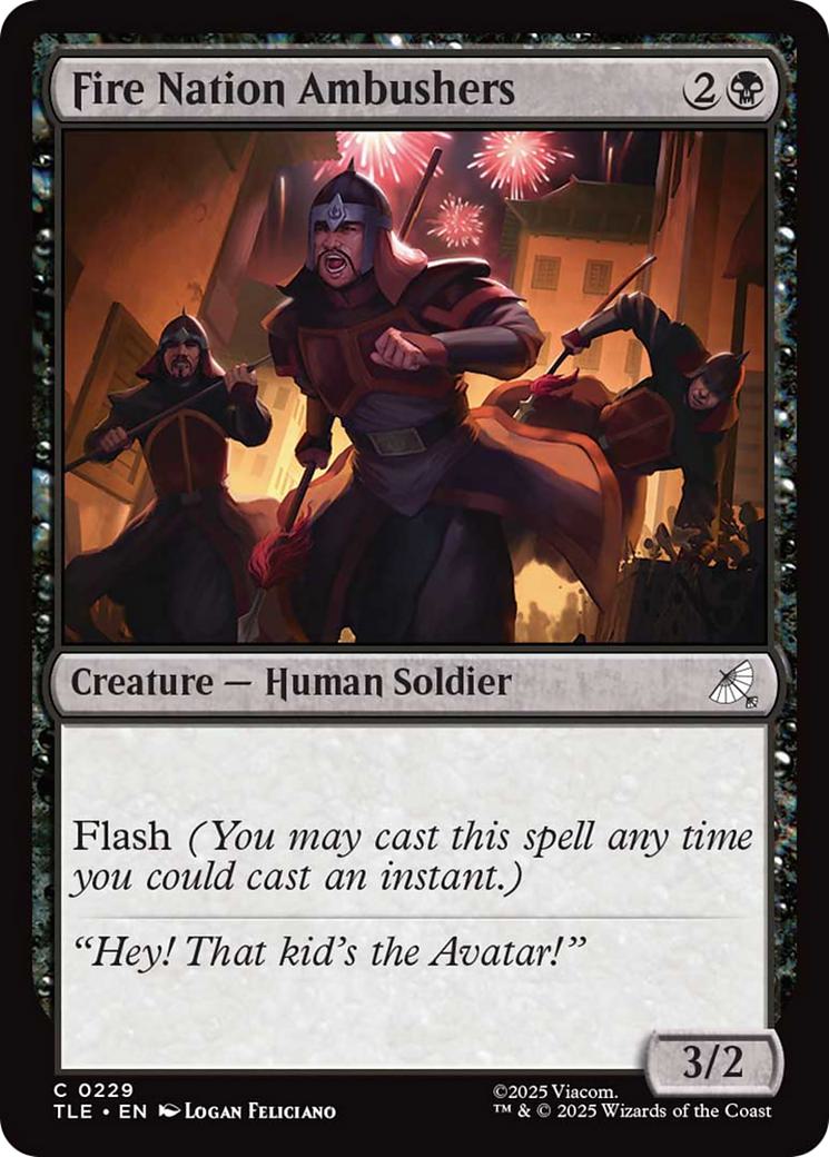 Fire Nation Ambushers [229] [Avatar: The Last Airbender Eternal] [Non-Foil]