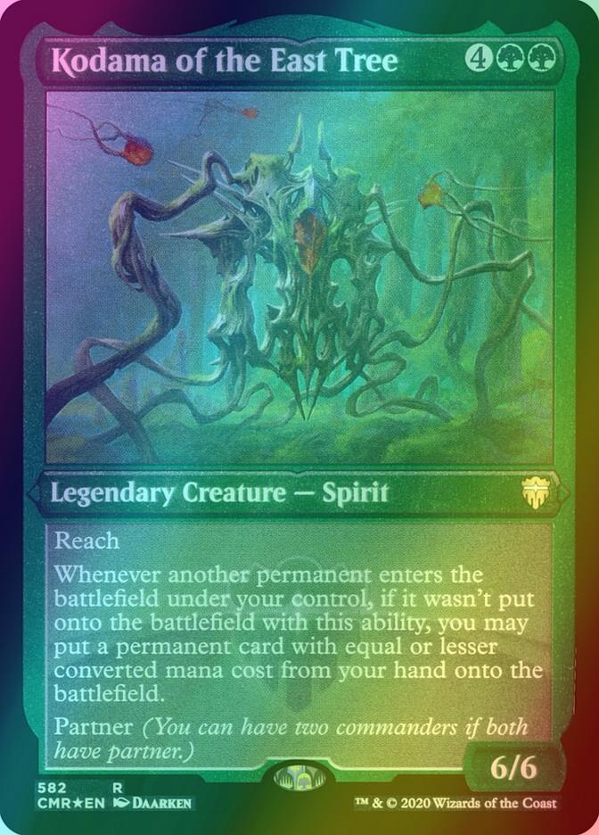 Kodama of the East Tree [582] [Commander Legends] [Etched Foil]