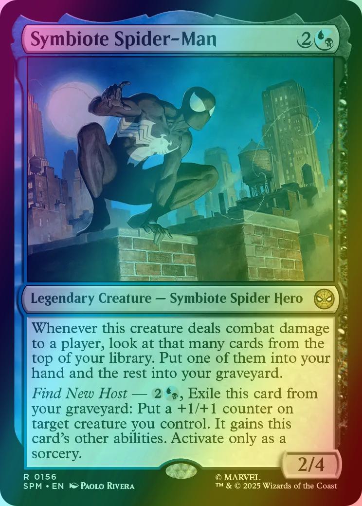 Symbiote Spider-Man [156] [Marvel's Spider-Man] [Foil]