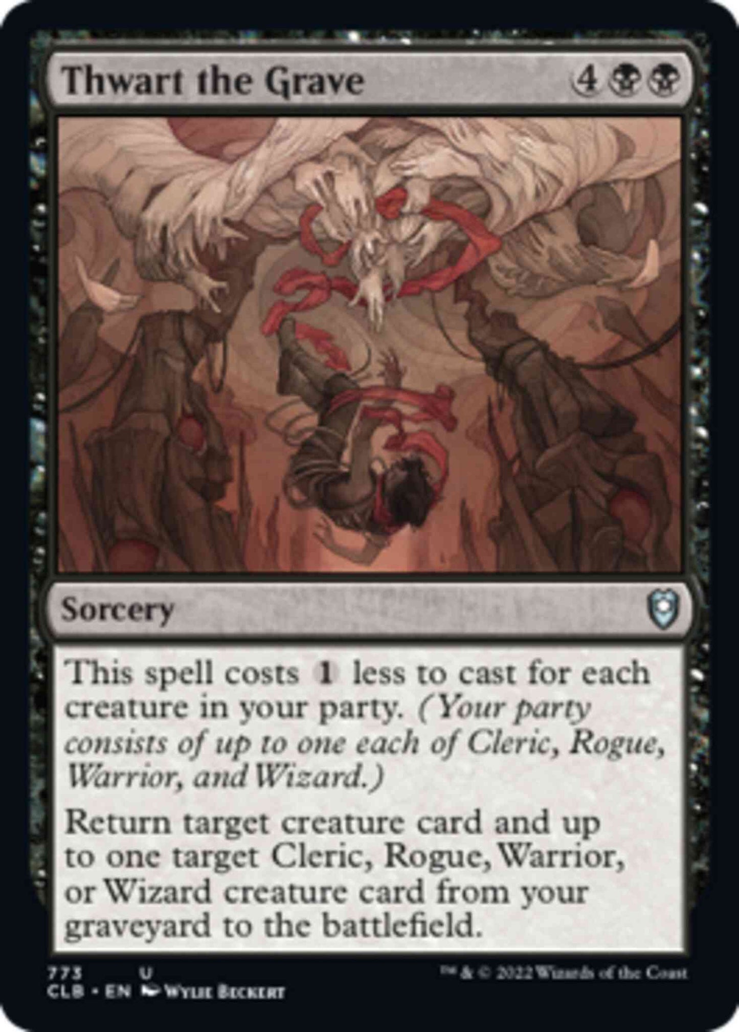 Thwart the Grave [773] [Commander Legends: Battle for Baldur's Gate] [Non-Foil]