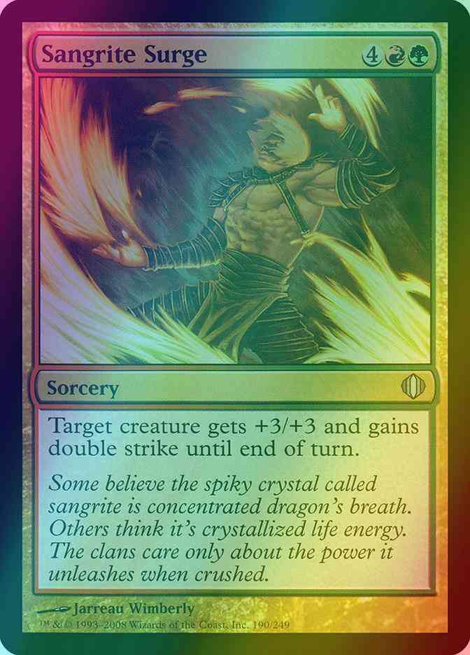 Sangrite Surge [190] [Shards Of Alara] [Foil]