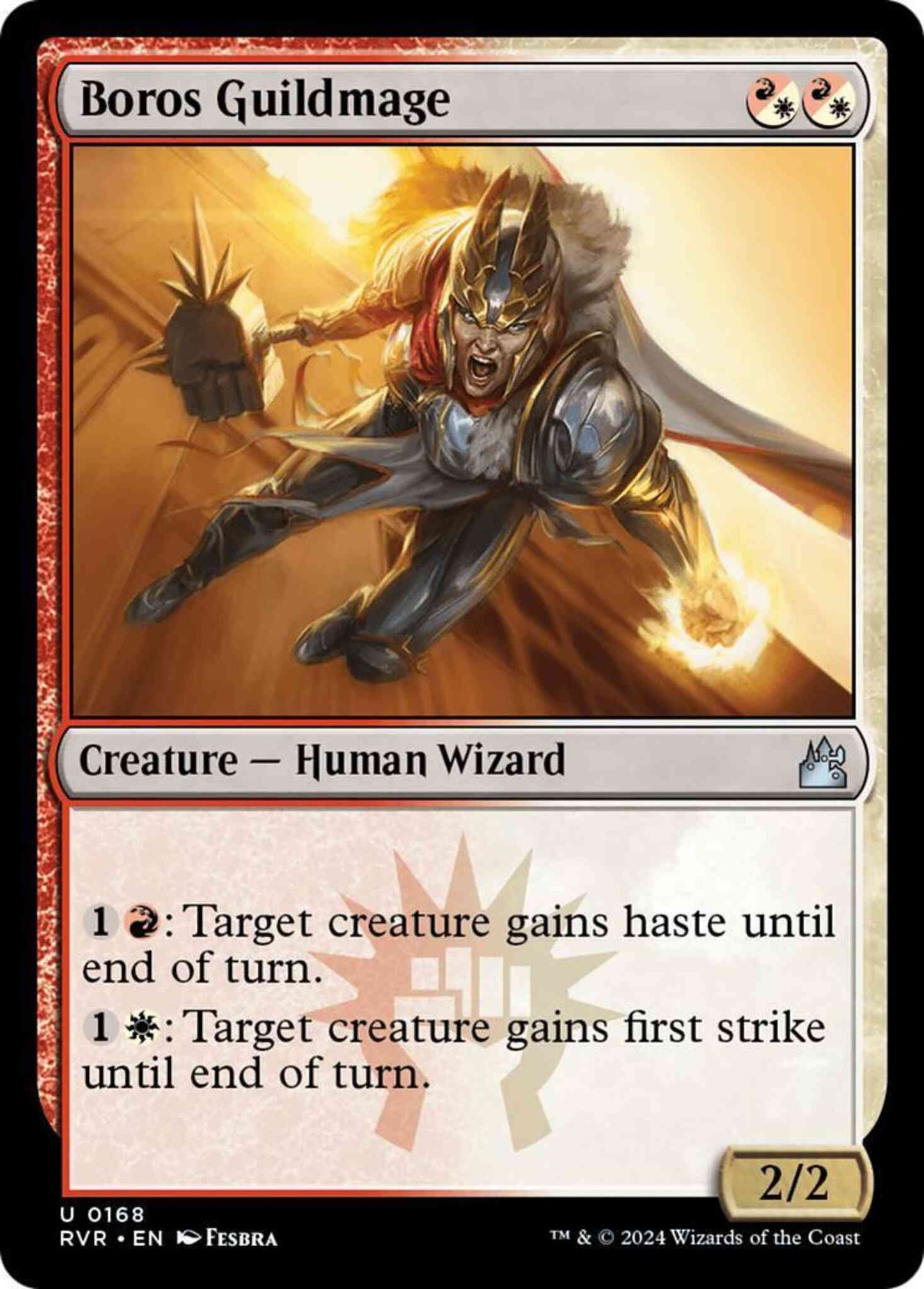 Boros Guildmage [168] [Ravnica Remastered] [Non-Foil]