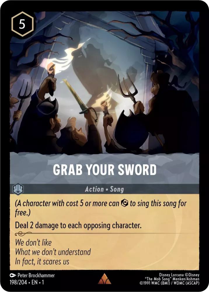 Grab Your Sword - 198/204 [The First Chapter] [Non-Foil]