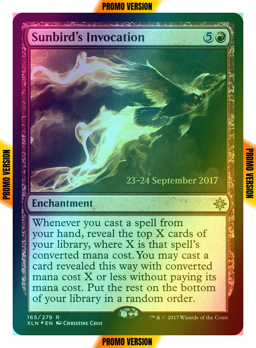 Sunbird's Invocation [165s] [Ixalan Promos] [Foil]